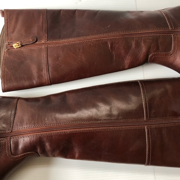 Tory Burch Almond Kiernan Riding Boots size 7M - Picture 6 of 16